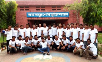 মহাউৎসবে বাংলাদেশ কৃষি বিশ্ববিদ্যালয়ের বঙ্গবন্ধু হল