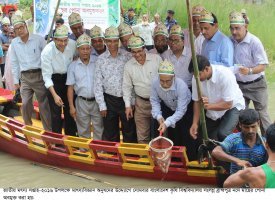 বাংলাদেশ কৃষি বিশ্ববিদ্যালয়ে জাতীয় মৎস্য সপ্তাহ উদযাপিতঃ “জল আছে যেখানে, মাছচাষ সেখানে”