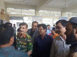 শেকৃবির এনিম্যাল সায়েন্স এন্ড ভেটেরিনারি মেডিসিন অনুষদ পরিদর্শন করলো বিভিসি প্রতিনিধিদল