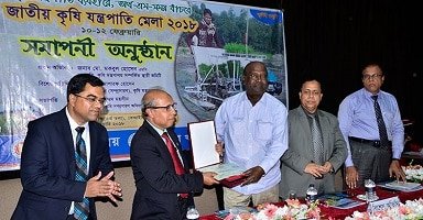 কৃষির টেকসই উন্নয়নে আধুনিক কৃষি যন্ত্রপাতির ব্যবহার অনস্বীকার্য