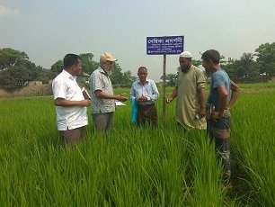 পরিদর্শনে ব্যস্ত সময় কাটালেন ডিএই’র অতিরিক্ত পরিচালক