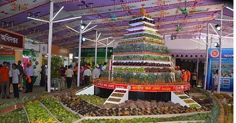 নানা আয়োজনের মধ্য দিয়ে সমাপ্ত হলো তিন দিন ব্যাপী জাতীয় ফল মেলা ২০১৮