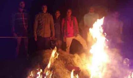 বলেশ্বর নদীর২০ হাজার মিটার কারেন্ট জাল পুড়িয়ে ধ্বংস