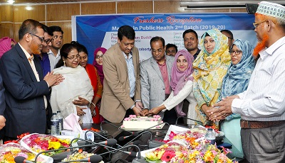 সিভাসু’র মাস্টার্স ইন পাবলিক হেলথ (এমপিএইচ) শিক্ষার্থীদের নবীনবরণ অনুষ্ঠিত