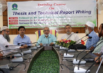 সিকৃবিতে ইনস্টিটিউশনাল কোয়ালিটি অ্যাস্যুরেন্স সেলের উদ্যোগে কর্মশালা