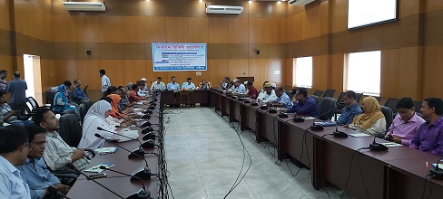 ব্রিতে কৃষিতত্ত্ব বিভাগের মিডটার্ম রিভিউ কর্মশালা