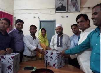 কৃষি কর্মকর্তাকে বিদায়