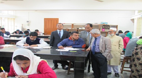 হাবিপ্রবির দ্বিতীয় দিনের ভর্তি পরীক্ষা সুষ্ঠুভাবে অনুষ্ঠিত