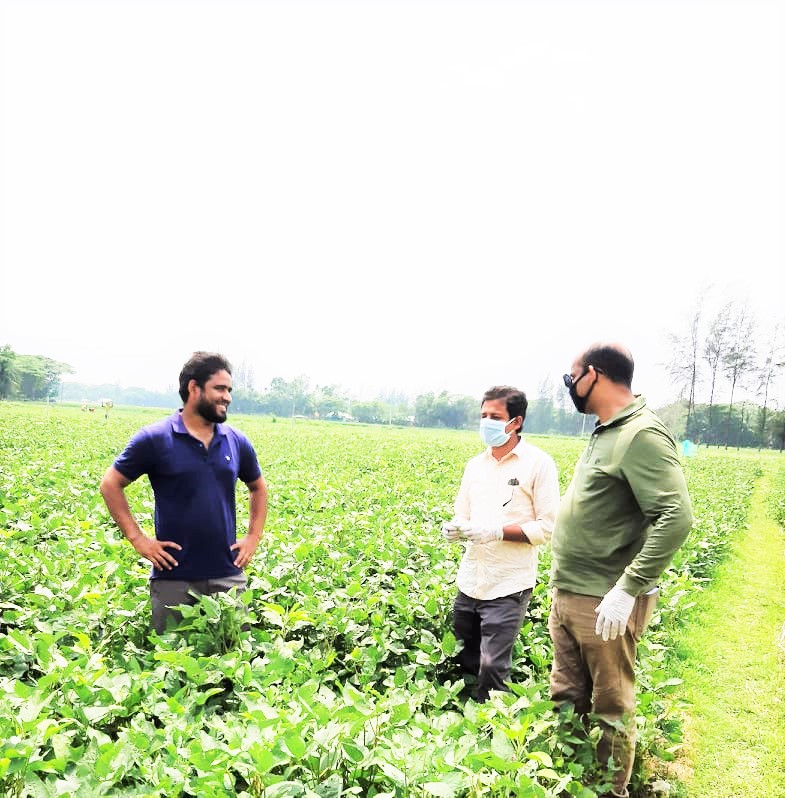 মাঠে আছে কৃষিবিদরা