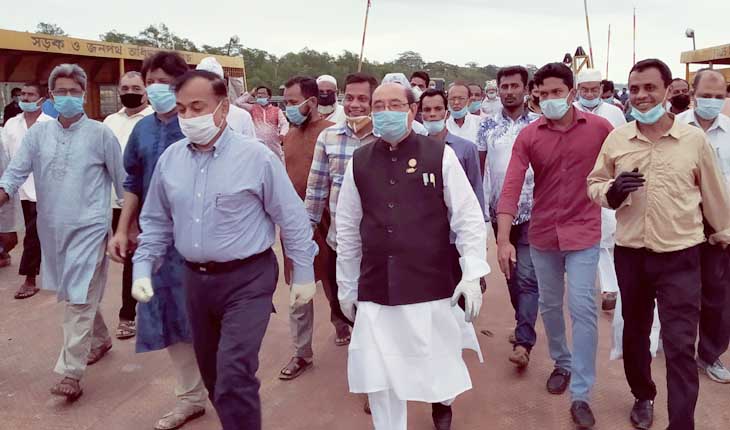 মোরেলগঞ্জে আম্ফানে ক্ষতিগ্রস্ত বেড়িবাঁধ দ্রুত মেরামত করা হবে -পানি সম্পদ প্রতিমন্ত্রী